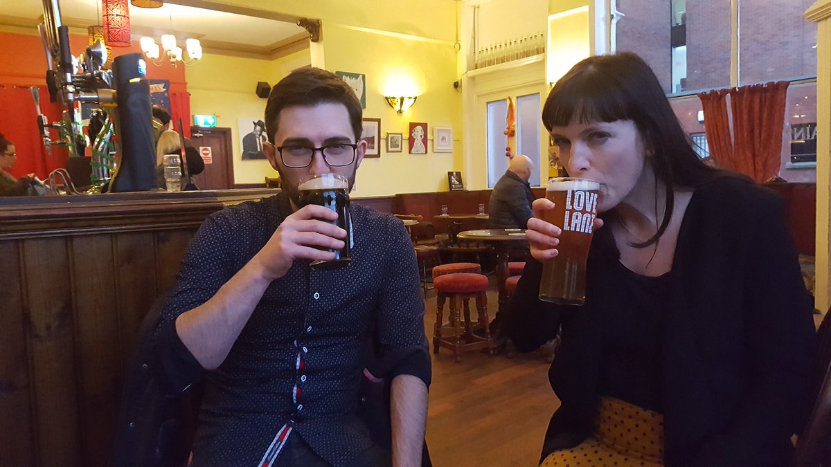 Han_Jones81's tweet photo. The @SIMCelt main organising team Pete and Charlotte @Charlipuss well deservedly relaxing after the conference #simcelt17! And Charlotte kept quiet that today is actually her birthday!! π―ππ°πππ I think we should all RT her a big happy birthday!! https://t.co/d3tei0w9hU