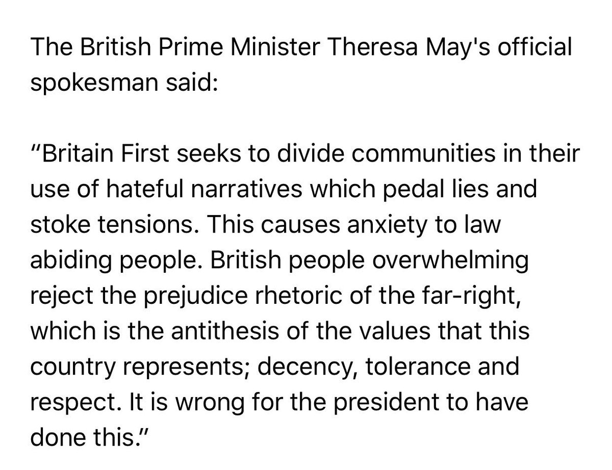 KatyTurNBC's tweet image. No small thing when Downing Street condemns the President of the United States