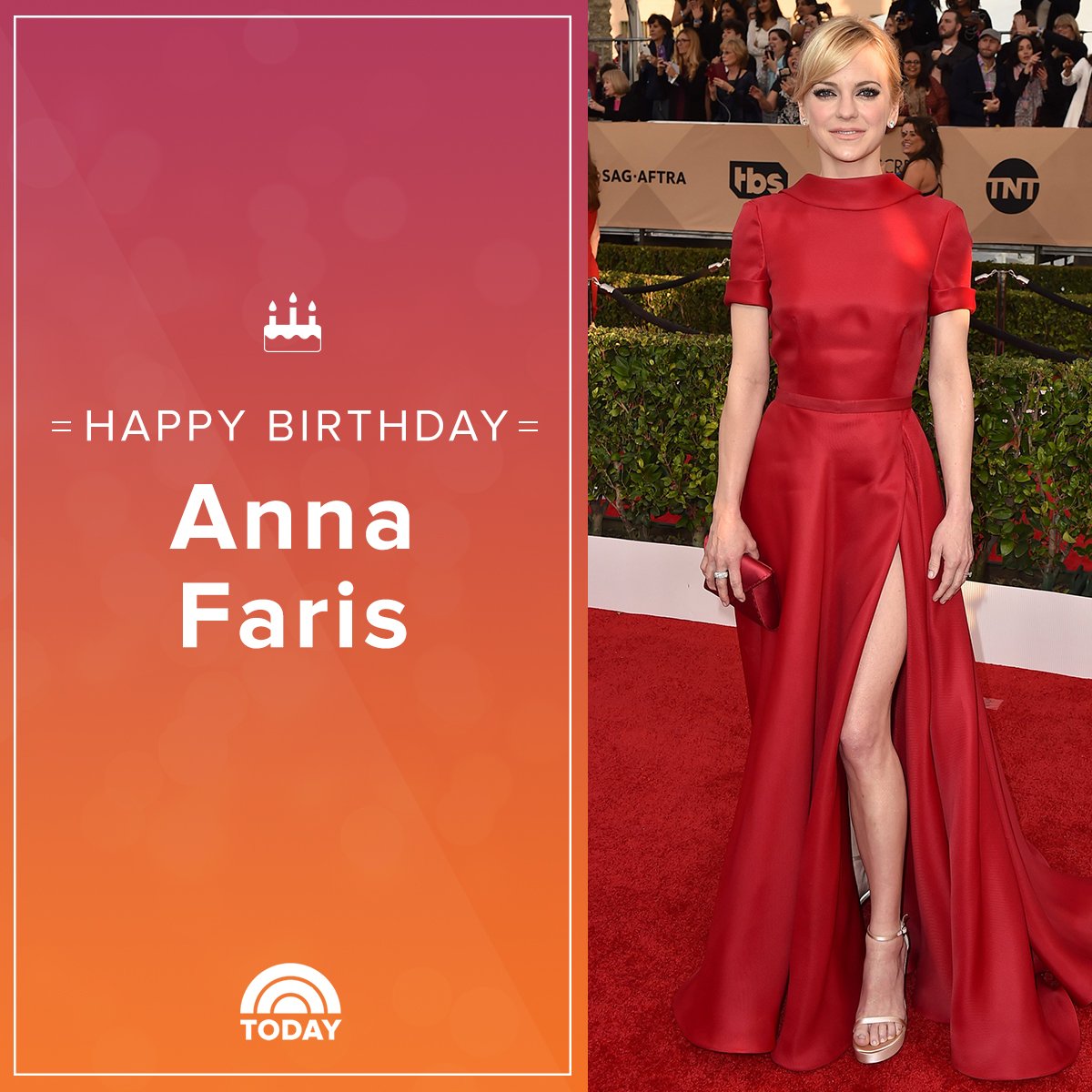 Happy birthday, Anna Faris! 
