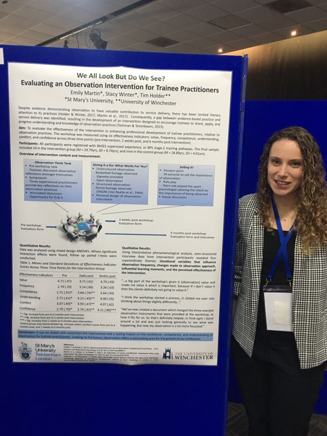 emilymartin11's tweet photo. Fab couple of days at BASES FEPSAC, and pleased to have the opportunity to present and share my research #BASESFEPSAC17 #observation #alwayslearning https://t.co/3KfK9CvhC1