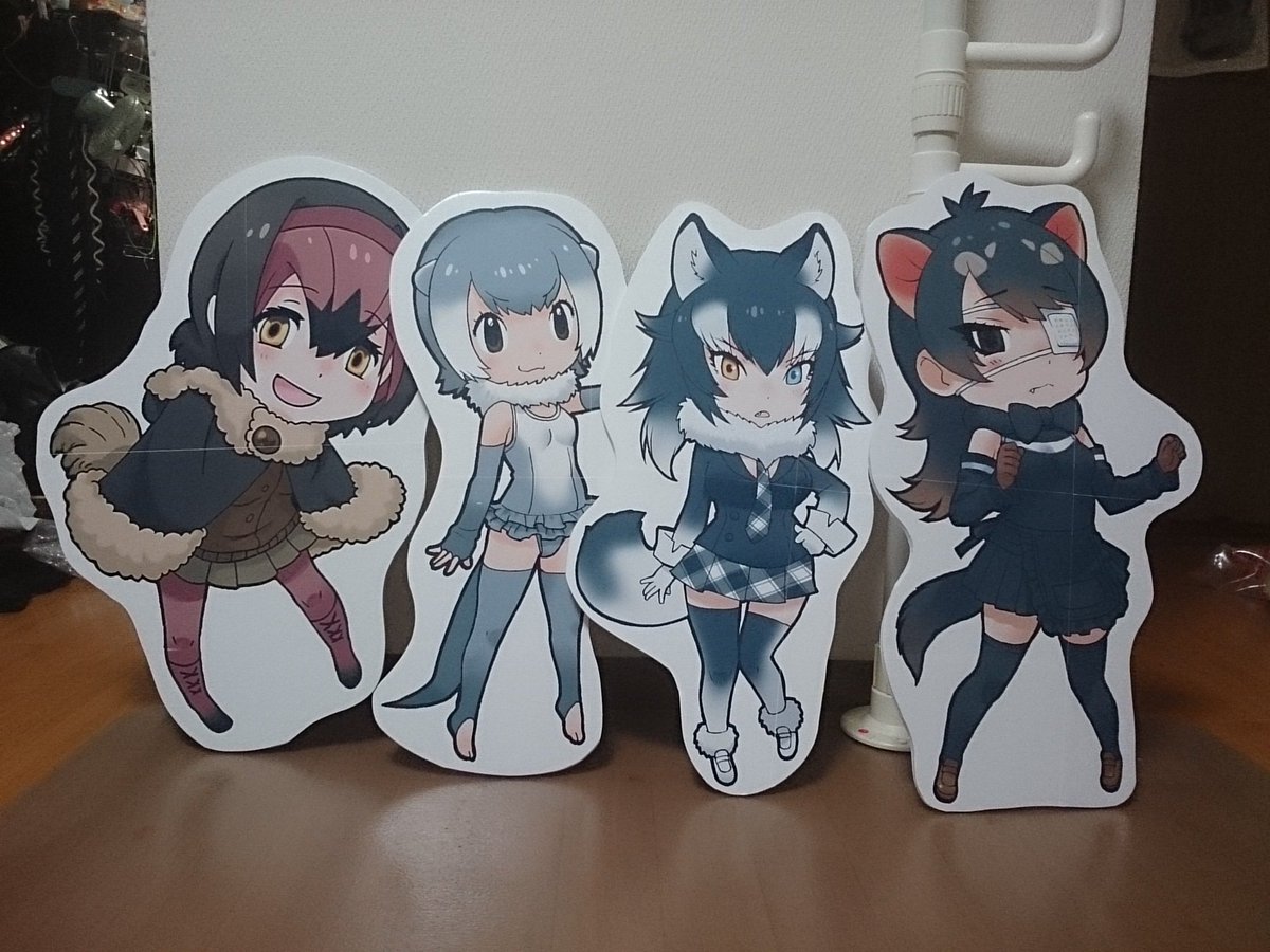 けものフレンズ フレンズパネルをひたすら作る けもちゃん