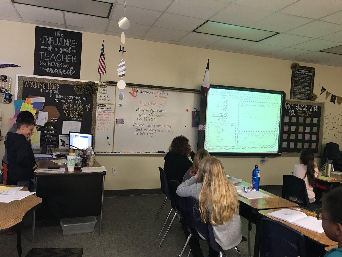kkissteaches's tweet photo. Working through some error analysis in math today! They caught some common mistakes and presented them to their classmates! #proud2bFSES #FSESPD https://t.co/JPqHmwwIoc
