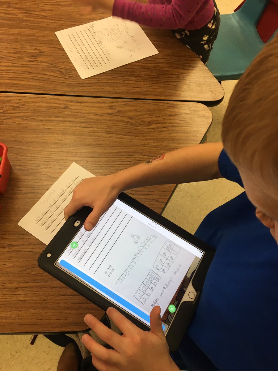 Ss wrote their own math word problem. Ss solved each other's word problems. Ss uploaded how they solved the word problem on <a href="/Seesaw/">Seesaw</a>. Ss were able to view each other's work on the class feed. #EESLearnandLead