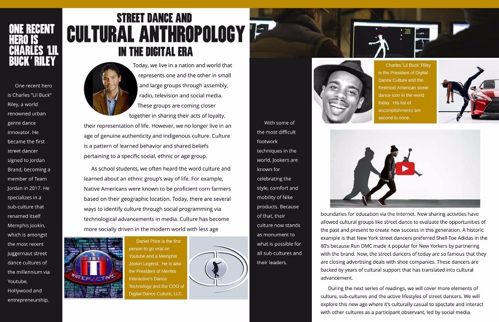 DDanceCulture's tweet photo. DDC President Charles 'Lil Buck' Riley highlighted in monthly STEAM Teams Newsletter.
Written by Daniel Price. https://t.co/DFehe0WzHd