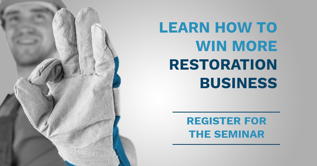 There are only DAYS left to get $100 off your ticket to the 1-day seminar "Dispelling Myths &amp; Discussing Truths About Contractor Repair Programs" Register now. We're almost to capacity! bit.ly/2z66W8o