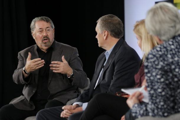 techonomy's tweet image. The internet has become more and more vulnerable and civil society is under threat. Is it already too late? More from @ann_e_babe about a panel at #techonomy17: ow.ly/DyJ030gQVuF