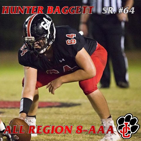JCPantherAth's tweet photo. Congratulations to Hunter Baggett.  All Region 8-AAA! https://t.co/mrUttf0jPd