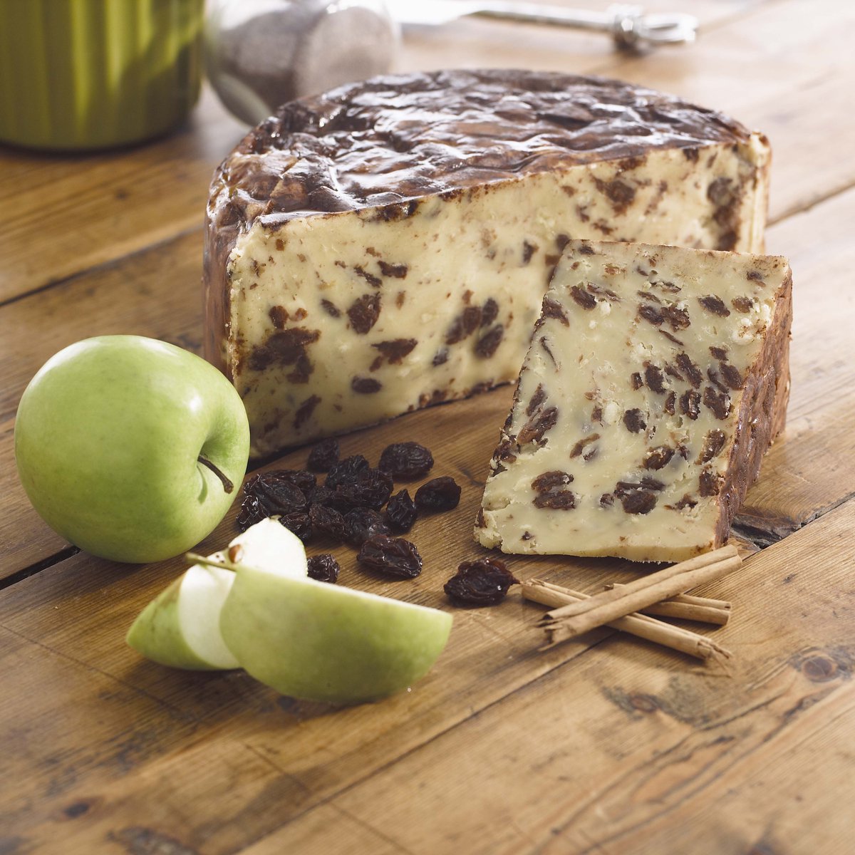 Try a taste of Christmas <a href="/SuperValu/">Hugh Harrison</a>, Bowland Creamy Lancashire cheese with apple sultana and cinnamon.  Enjoy!