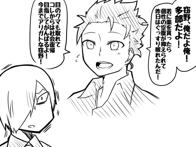 ちょっとだけ殴り書き窃多漫画 