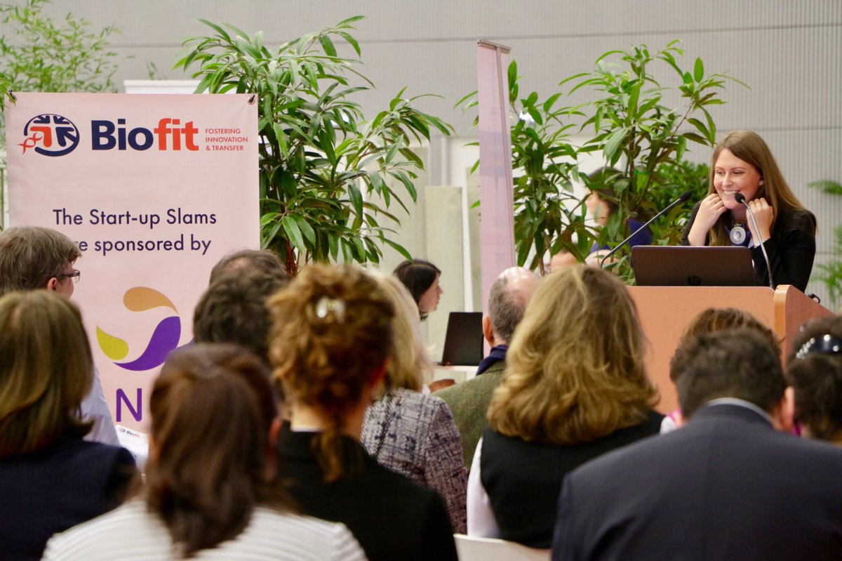 FutureWorlds's tweet photo. Congratulations to Dr Agnieszka Janeczek on her fantastic start up slam this afternoon. Hear all about her pitch and our final day at #biofit2017 in our blog update tomorrow: https://t.co/viQwZK08NC https://t.co/o5SNpRbYrB