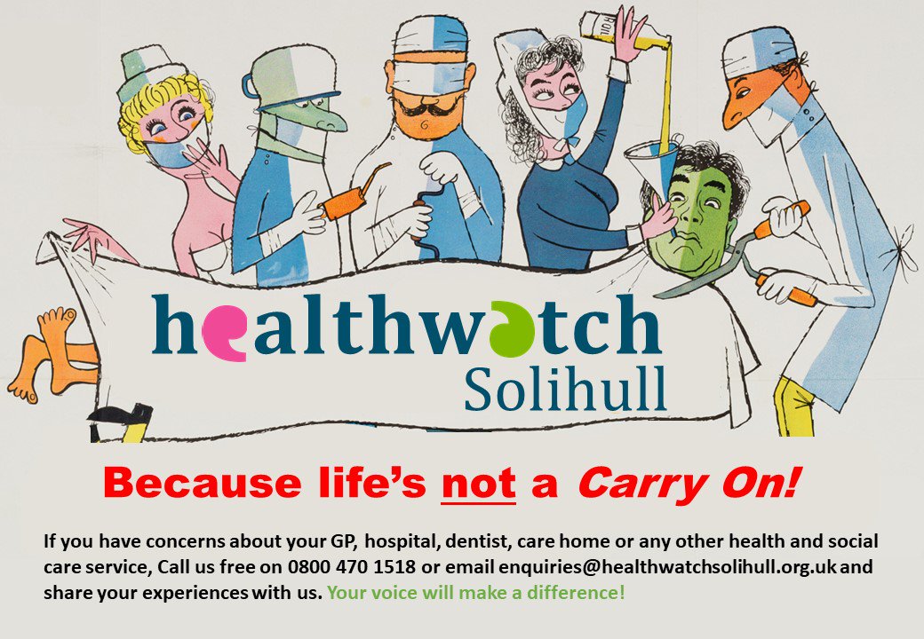 HealthwatchSol's tweet photo. #Solihull https://t.co/2zzfCFdKQH