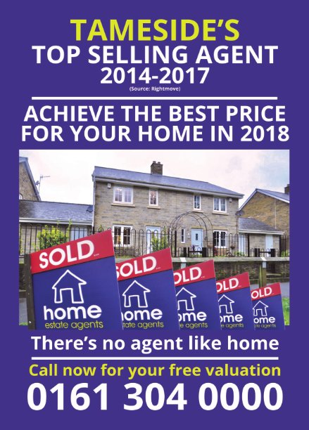 #Home The Top Selling Agent in #Tameside 2017 Require More Property! Exceptional Marketing Exceptional Results - Be Part of Our Continued Success 0161 304 0000 #Sales #EstateAgents