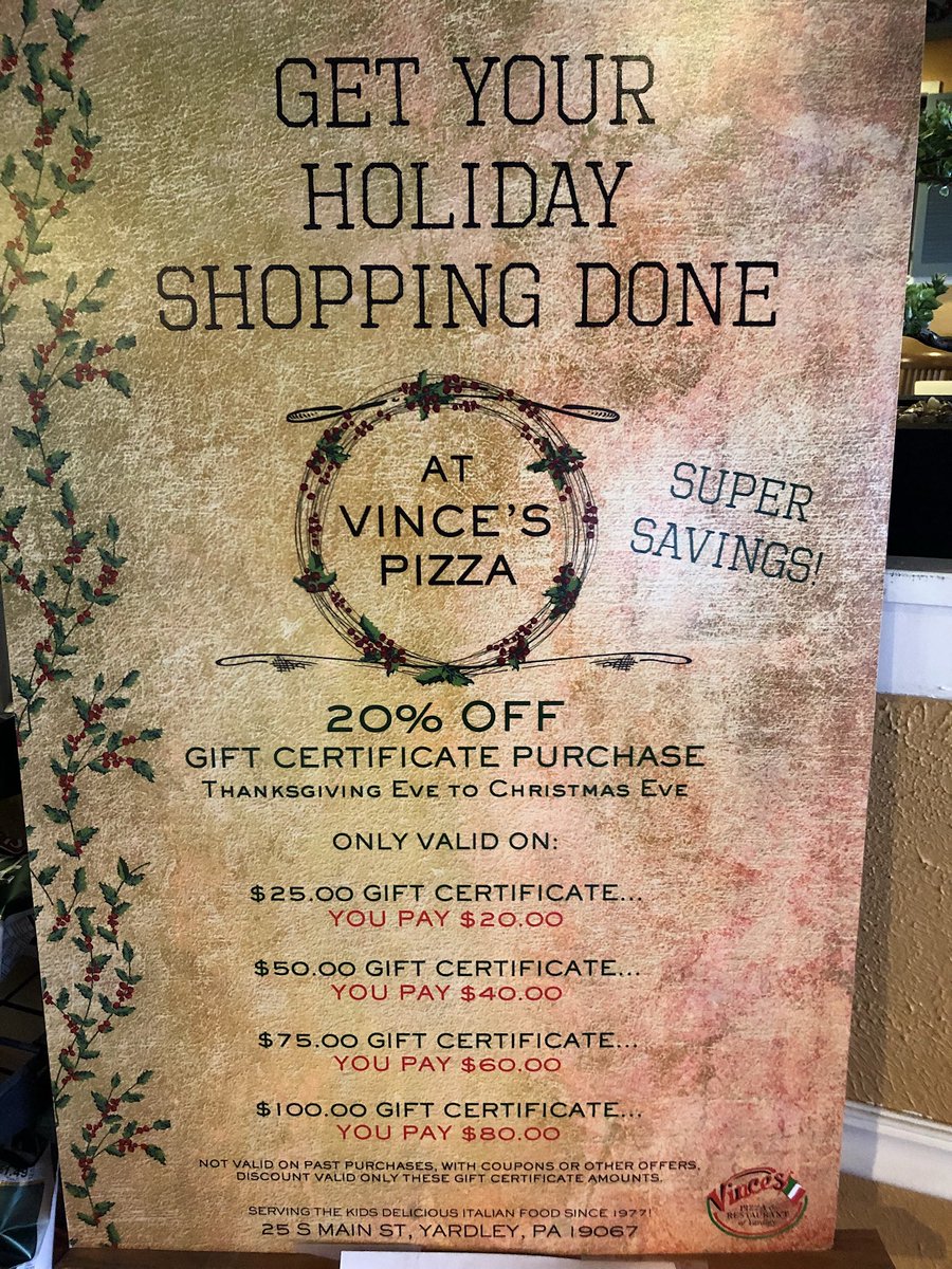 Vince's of Yardley (vincesofyardley) Twitter