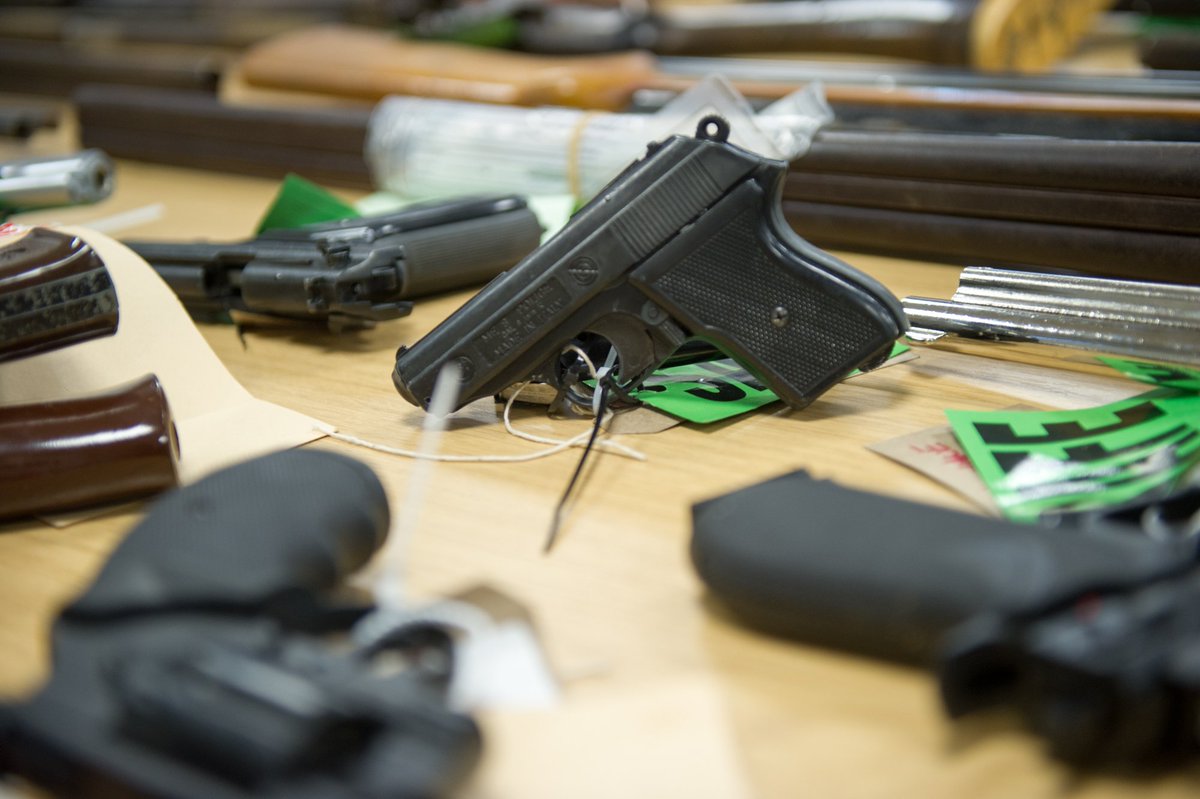 NorthantsPolice's tweet image. Following some late submissions, our firearms surrender total now stands at 80 items, all handed in as part of the national #GunSurrender. If you have a firearm or ammunition you would like to hand in, please call us on 101 to discuss safe collection.