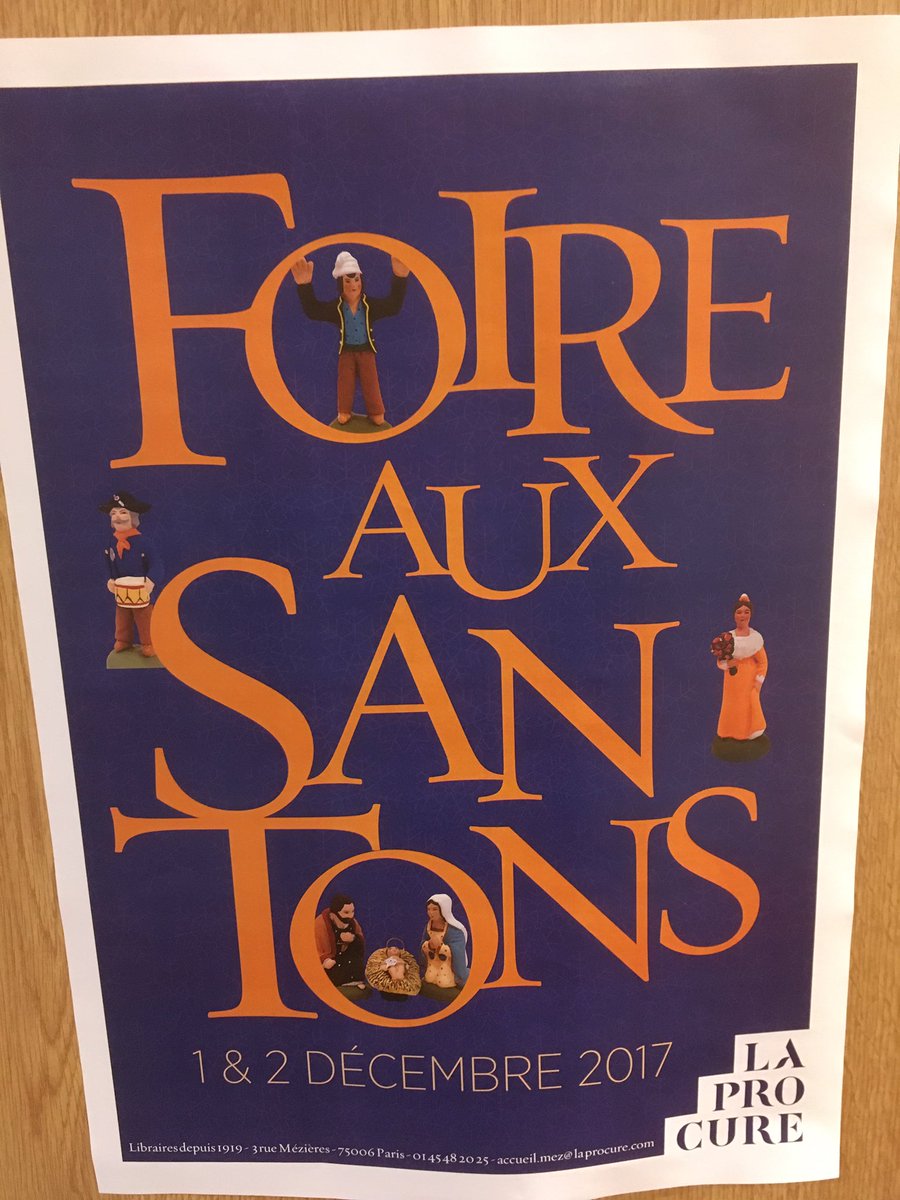 PasseJb's tweet photo. J-3 avant notre foire aux santons. Attrapez les tous (bis) !! @laprocure https://t.co/7zI3Uuei9E