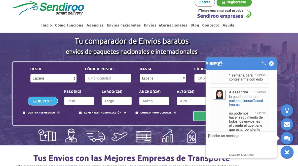 iamchq's tweet photo. @Sendiroo es una vergüenza el servicio, trato y servicio de aftersales que han ofrecido. Es sin ninguna duda el peor servicio que jamas he contratado de envio de paquetería. Un timo! https://t.co/qcvCYHJ4sR