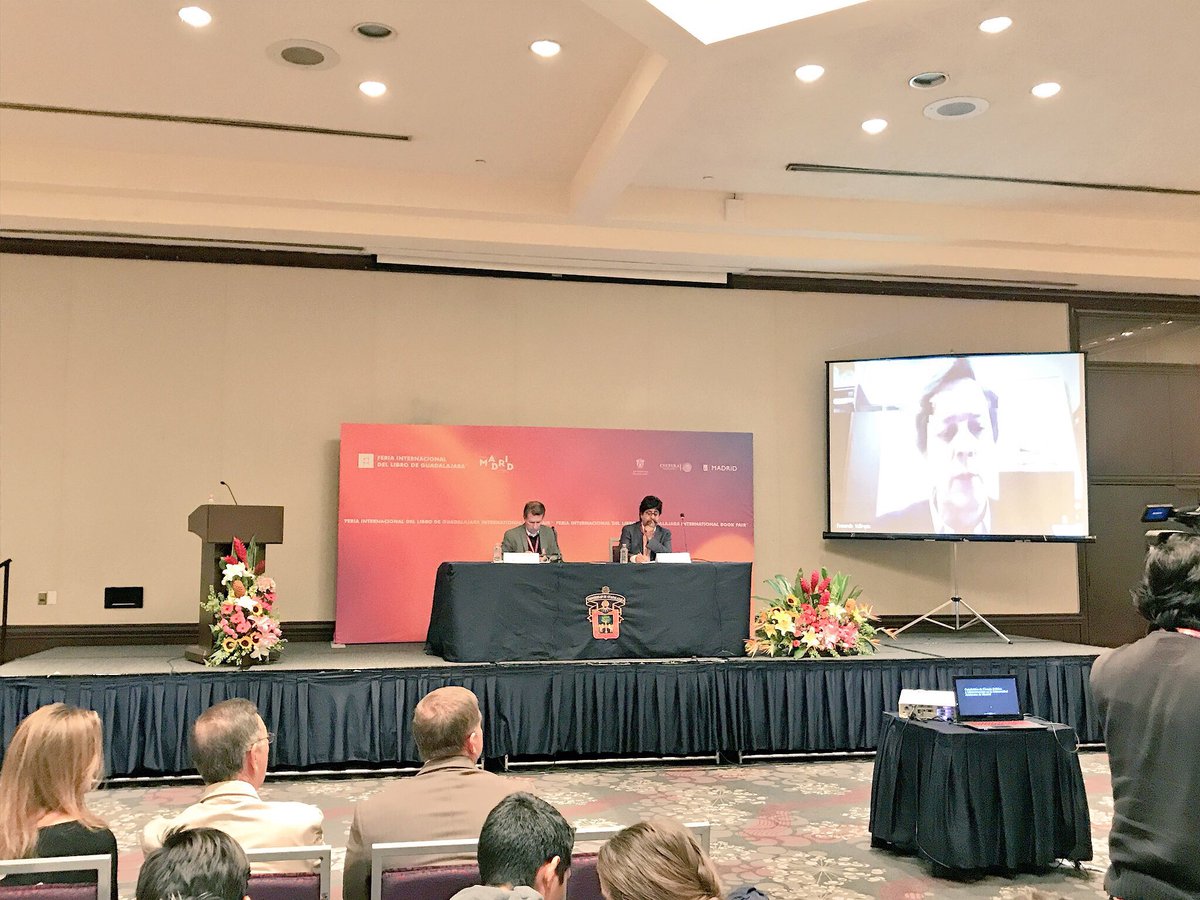 iepcjalisco's tweet photo. La consejera @BeatrizRangelJ y los consejeros @Alcaraz_Cross y @PerezVega_moy presentes en el XVII Encuentro Internacional sobre Cultura Democrática @iiiGobernanza en el marco de @FILGuadalajara https://t.co/NqvE1D08eU