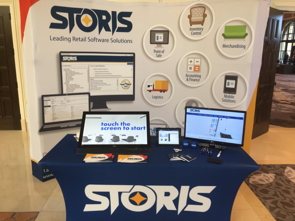 STORIS's tweet photo. @FurnitureToday #leadershipcon is in full swing. @AllianceData spoke about the #STORISKiosk. Stop by our booth to learn how we can help you achieve a #unifiedcommerce strategy https://t.co/6NsFtDF8Y9