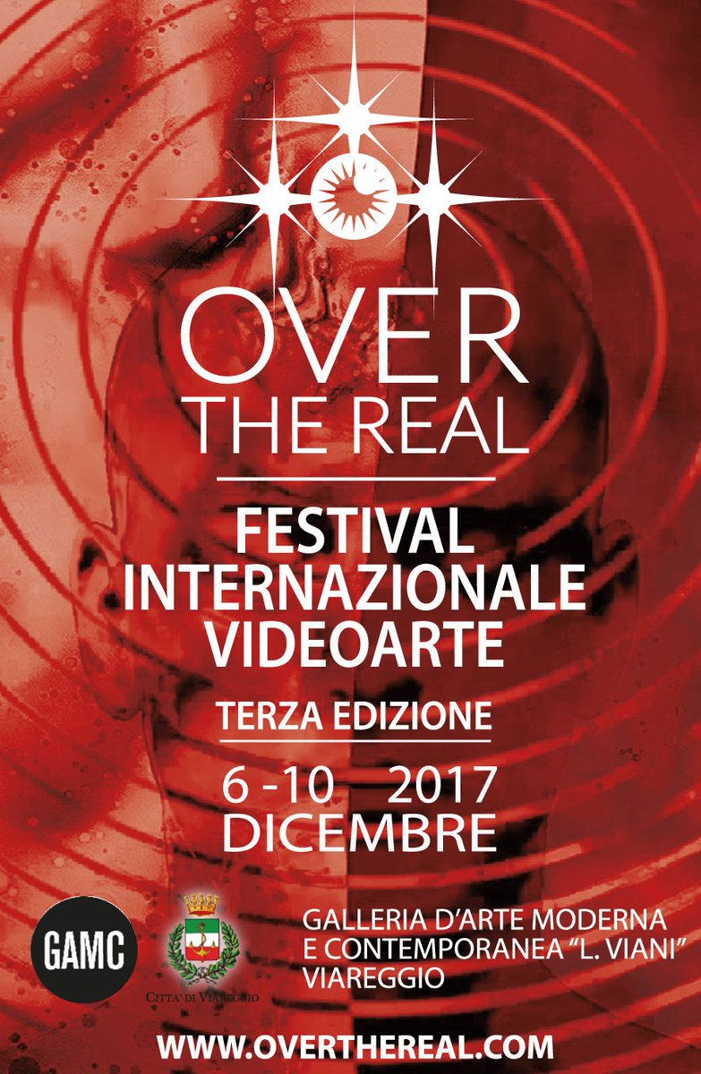 FESTIVAL INTERNAZIONALE DI VIDEOARTE 
OVER THE REAL
visitabile dal 6 al 10 dicembre 2017