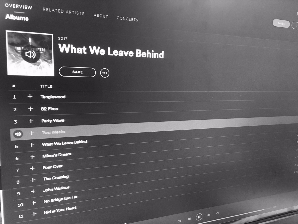 .<a href="/TheEastPointers/">The East Pointers</a> another great album boys, she's on repeat on at the office! #islandroots #twoweeks #turnedintotenyears #calgarybound