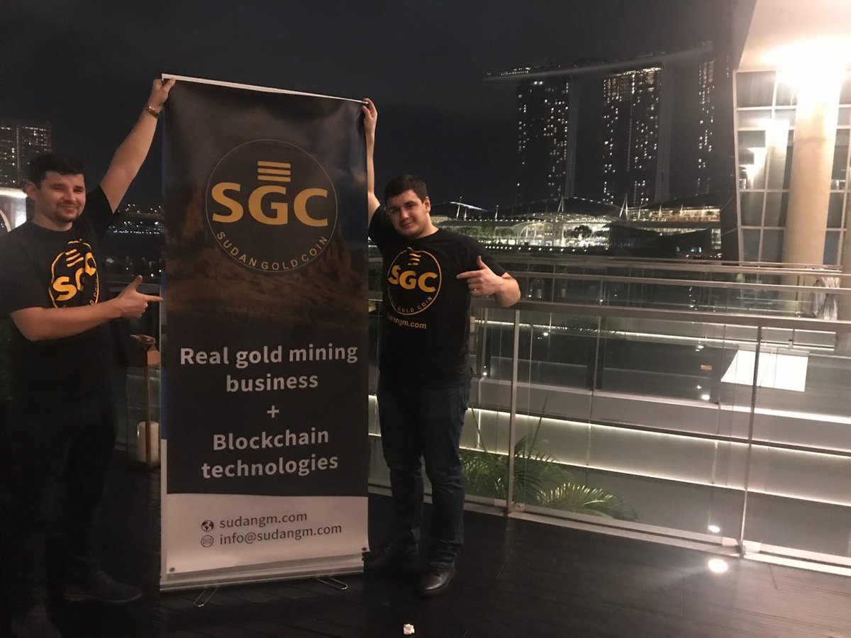 SudanGoldCoin's tweet photo. Sudan Gold Coin is now in Singapore :) 

#SudanGC #Sudan #Gold #Coin #Money #blockchain #ethereum #ethereumclassic #bitcoin #ICO #token #investment #cryptocurrency #hype https://t.co/6zwxgVufuc