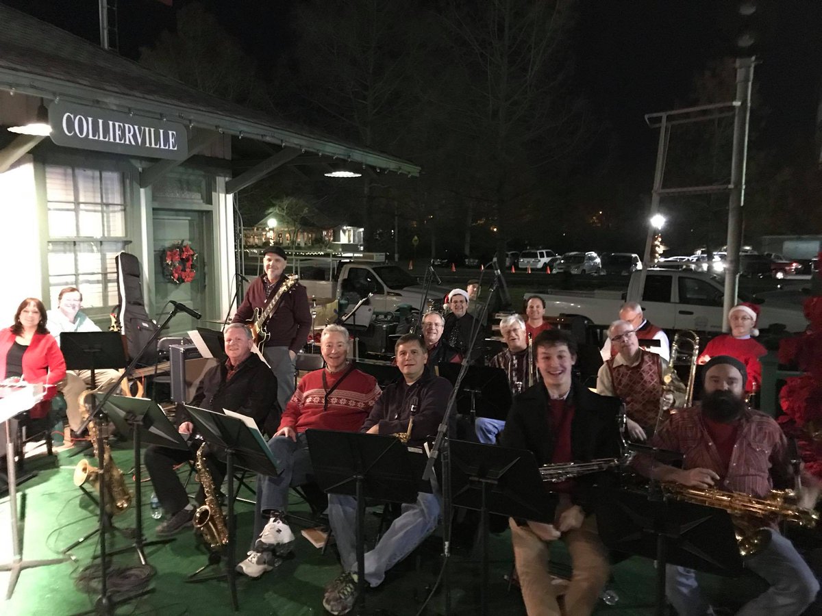 MyGBCFamily's tweet photo. Thanks to @ColliervilleGov for allowing our jazz band to play for their Christmas Tree lighting ceremony. We had a great time! https://t.co/9OBngjE8eQ