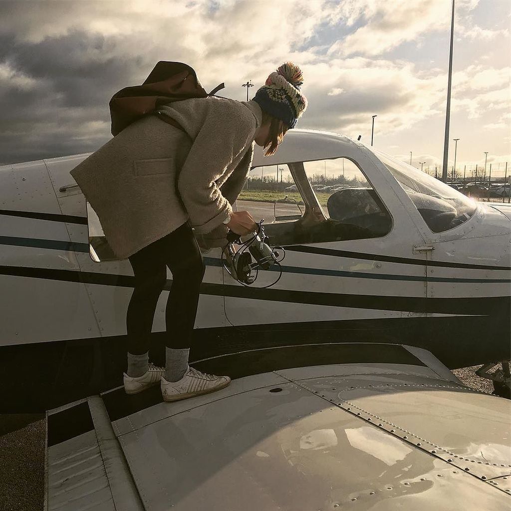 Out in Charlie Bravo today with @sampierpoint. Lovely day for flying!
.
. 
#privatepilot #ppl #pa28 #piperaircraft #flying #vsco ift.tt/2neOJAZ