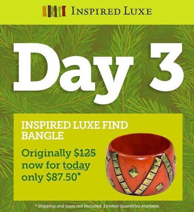 Day 3 of our #12daysofchristmas and we have a statement piece for every season. This exclusive Inspired Luxe find has the most vibrant orange you will love-not to mention the 100% brass rivets. Shop now: link in bio #12dayofchristmas #holidays #happyholi… ift.tt/2AKpJY6