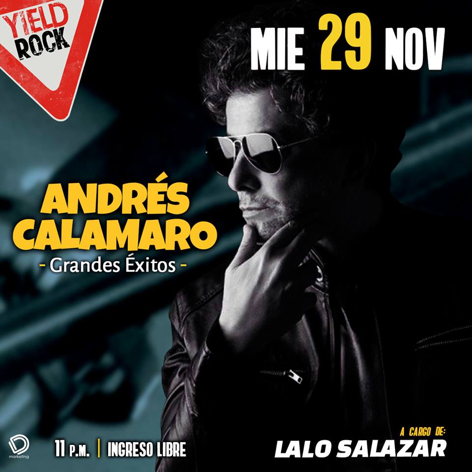 #HoyEnVivo Lalo Salazar con lo mejor de #AndresCalamaro, no te lo pierdas!