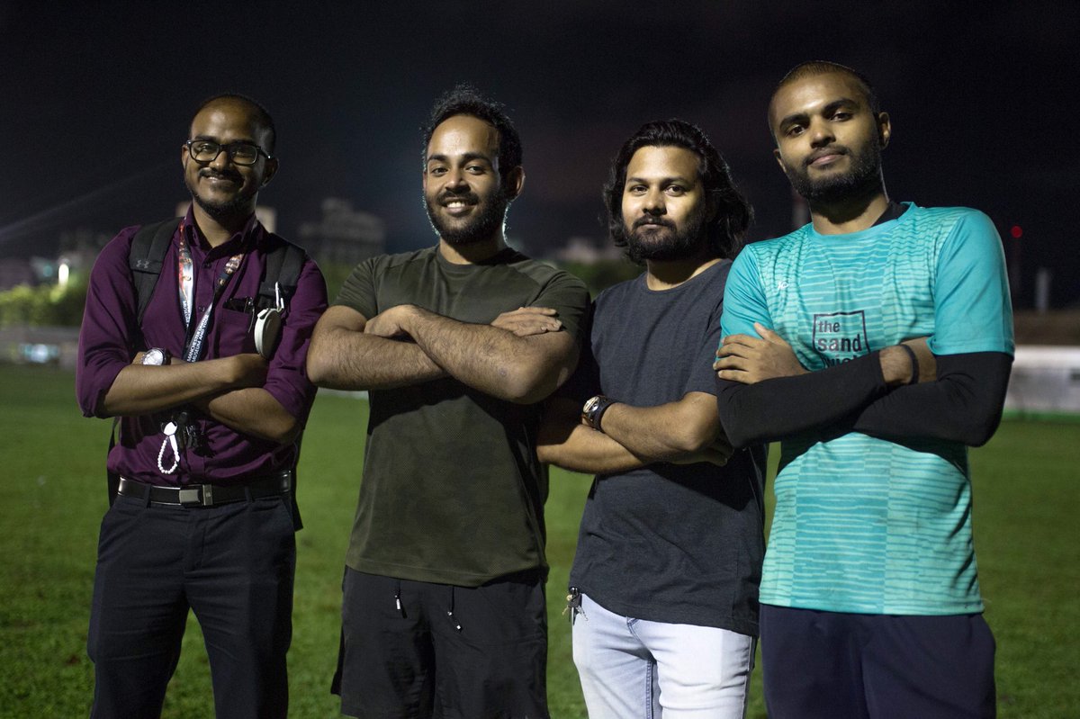 Moooshan's tweet photo. #TWIT8AL teams attending the #FitnessBootcamp by @trainwithkai to improve body power and athletic workouts #healthylifestyle #chasinggoalstogether #TeamworkMakesTheDreamWork @ryyyshh 

Album - 3 

📸 @AbdullaAbeedh https://t.co/oiVSrEceiw