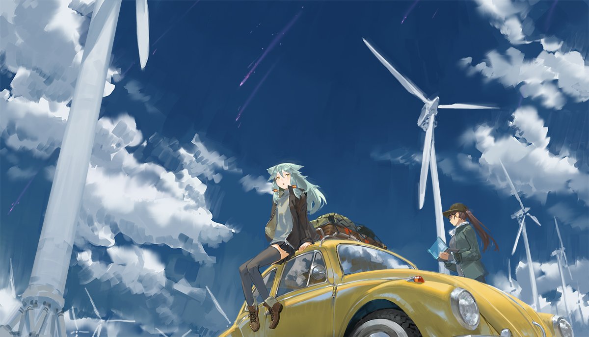 #このタグを見た人はラフ画とその完成絵を見せる
有時候都不知道自己在幹嘛wwww 