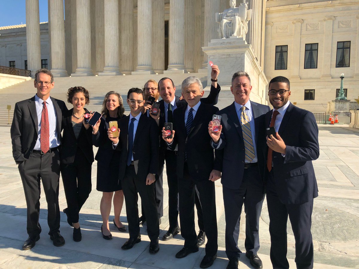That's a wrap! Now we wait to find out if justices agree the Fourth Amendment also protects our digital data. #GetAWarrant