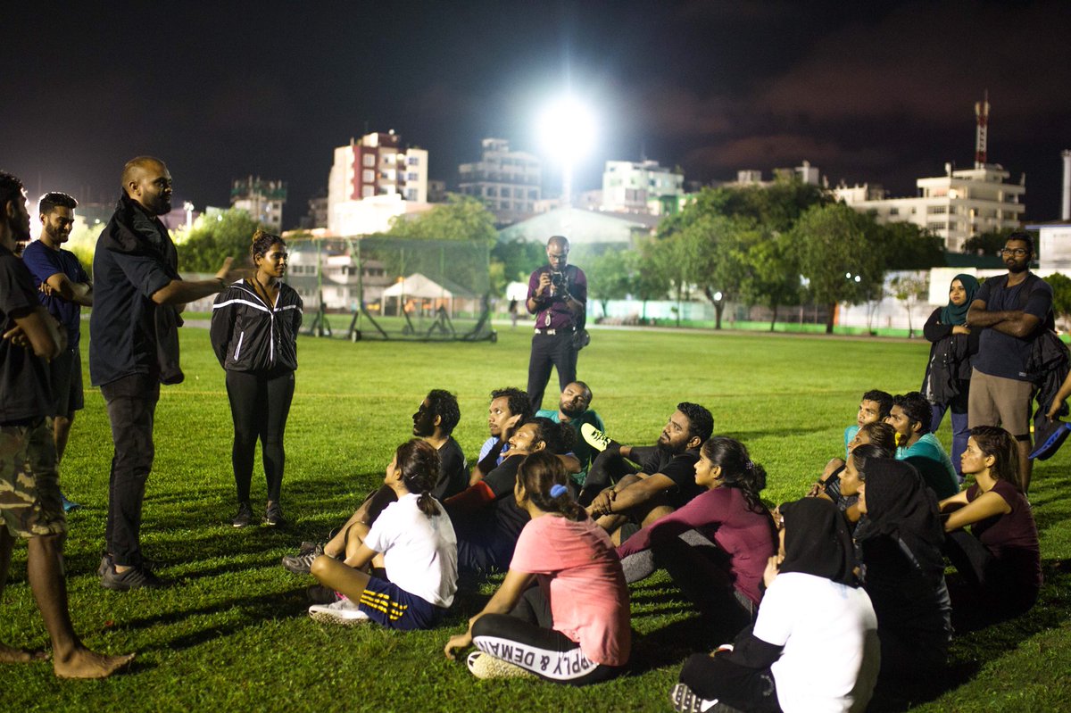 Moooshan's tweet photo. #TWIT8AL teams attending the #FitnessBootcamp by @trainwithkai to improve body power and athletic workouts #healthylifestyle #chasinggoalstogether #TeamworkMakesTheDreamWork 

Album - 4

📸 @AbdullaAbeedh https://t.co/oWGP2SZOz6