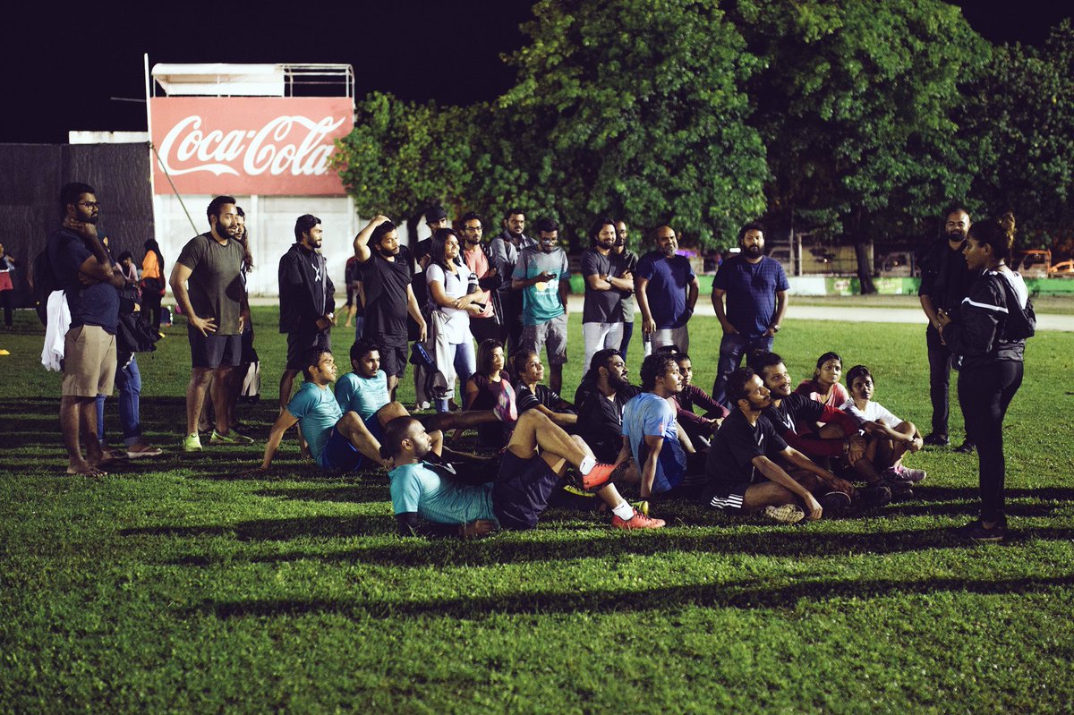 Moooshan's tweet photo. #TWIT8AL teams attending the #FitnessBootcamp by @trainwithkai to improve body power and athletic workouts #healthylifestyle #chasinggoalstogether #TeamworkMakesTheDreamWork 

Album - 4

📸 @AbdullaAbeedh https://t.co/oWGP2SZOz6