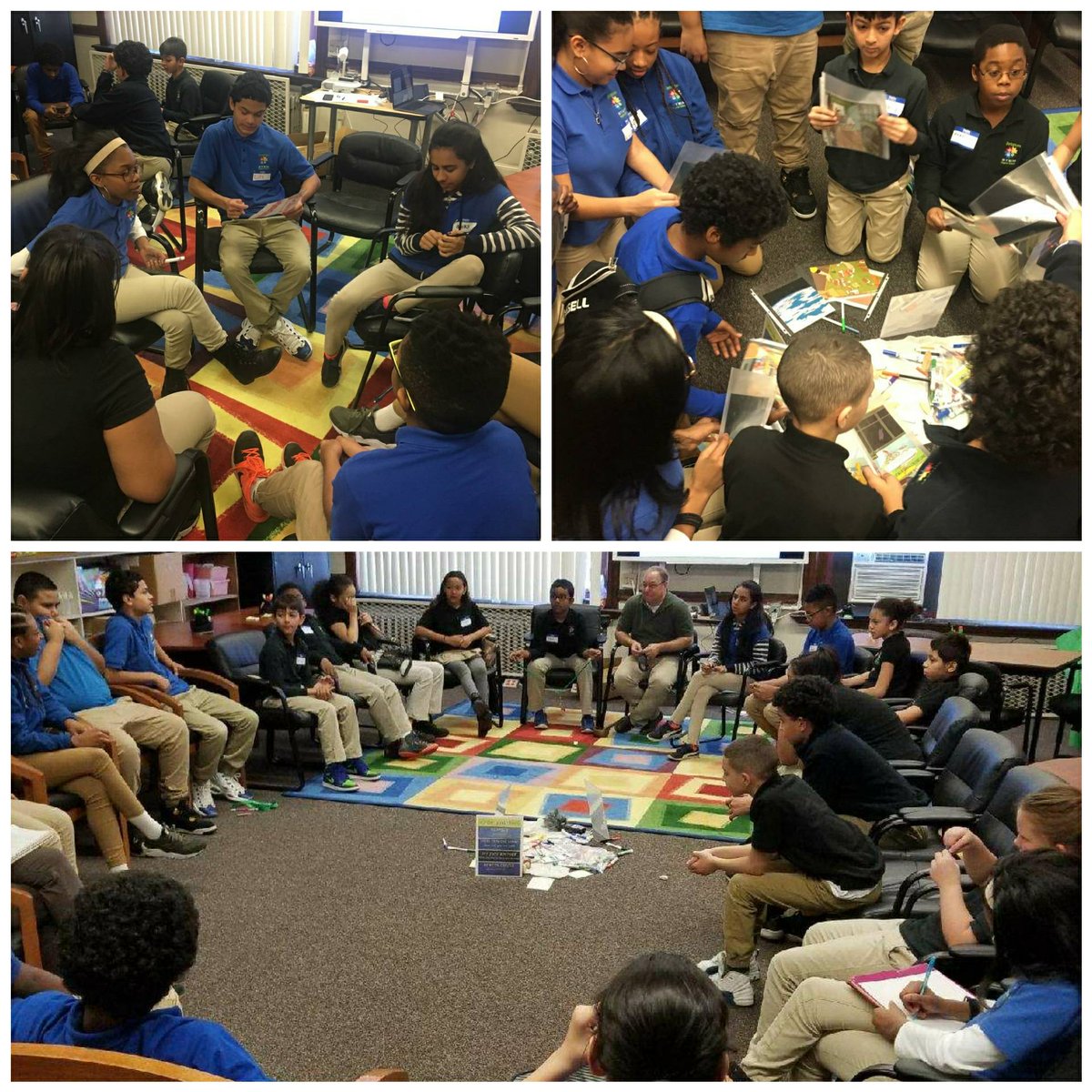 Great feedback from our #NerdyBirds after a day of activities w/ <a href="/JoeBrummer/">Joe Brummer</a> learning how to efficiently run circles amongst their peers.