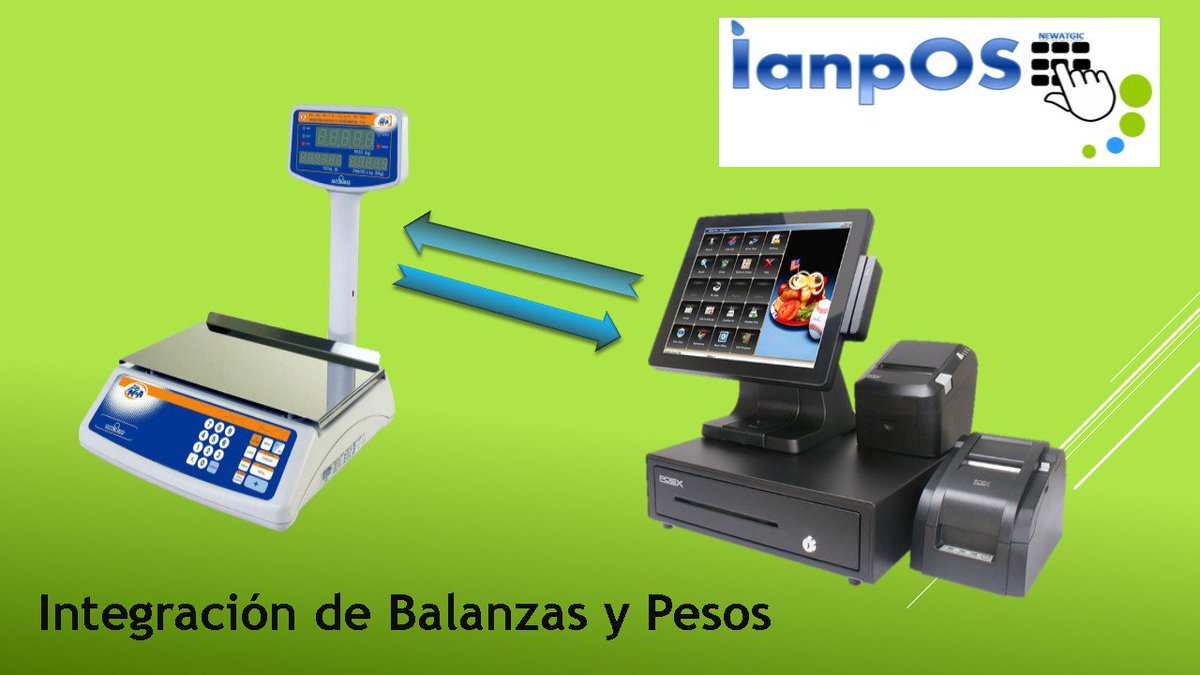 ianpOS_'s tweet photo. #ianpos te permite integrar Balanzas y Pesos fácilmente y con rápida manejabilidad si tu tipo de negocio lo requiere, parametrización de precios por peso!! El Software de facturación mas completo del mercado. https://t.co/aN7kSDGuf5 https://t.co/4Fm6tfSxUt