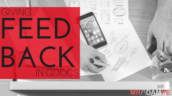 MrAdamPE's tweet photo. Giving Feedback In GDocs #physed #pegeeks #pechat #ukpechat #ukedchat #primaryrocks #educhat https://t.co/Q4NZPdAFI8 https://t.co/fRo3JLnsXz