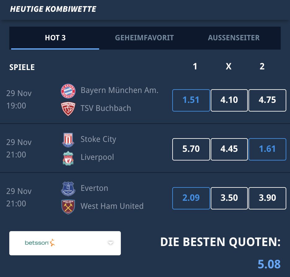 SmartBets DE tweet media