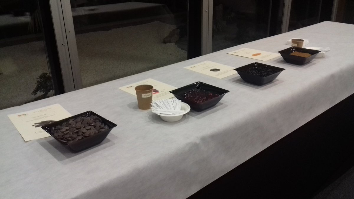 DeodatoTapete's tweet photo. Just tasted #salt #almond #rocket #caramel #darkchocolate #redfruit & #redwine & #whitewine @esa #BiDS17 in Toulouse! Can you imagine!!! https://t.co/KSxmt6UUu6