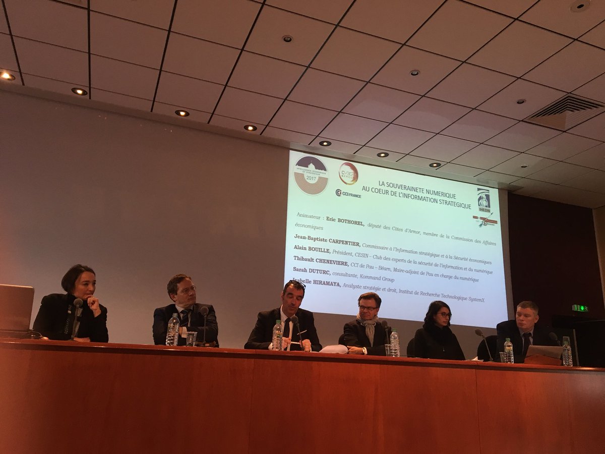 bgpilliet's tweet photo. Merci aux présidents des TR @ebothorel &amp; @d_brunin et aux orateurs d’avoir fait de ces 2èmes #RPIES un lieu d’expertises et d’échanges aussi constructif que convivial cc @CyberCercle @IHEDN @ccifrance @ege_fr #souverainetenumerique #produireenfrance #IE https://t.co/jb2BnEwpwT