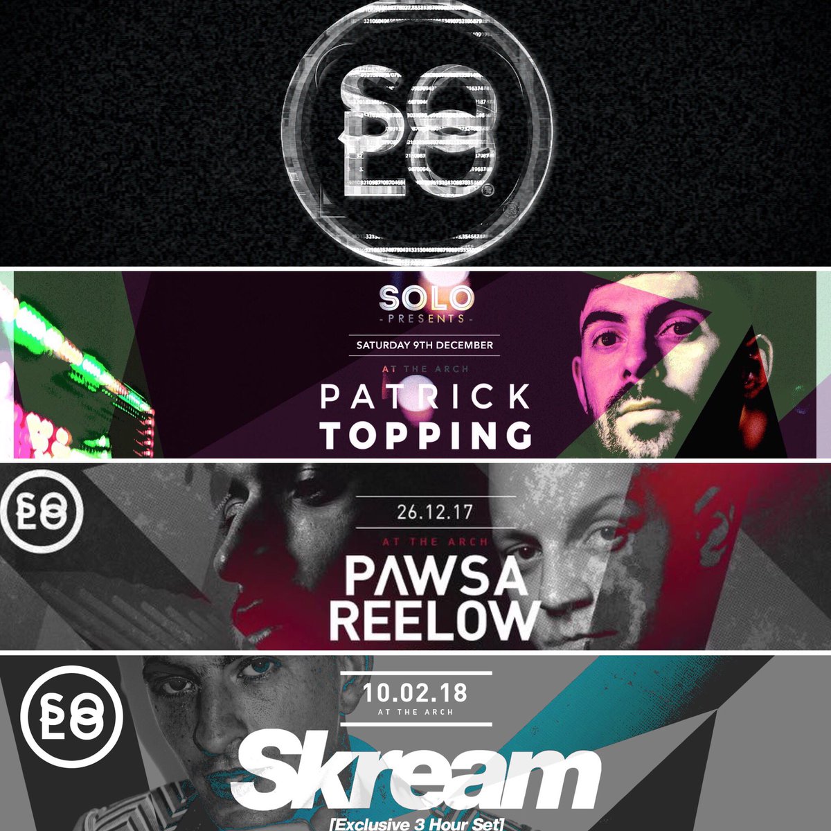 Clublifeapp's tweet photo. Glad to be involved in all these events,

 #solopresents bookings for the next few months...

@Patrick_Topping  - sold out!!

@PAWSAofficial &amp; @Reelow - final release on sale

@skream - final release on sale!!

3 sell outs again in neath!! #housemusic #techhouse #techno https://t.co/S0rkKKiDYd