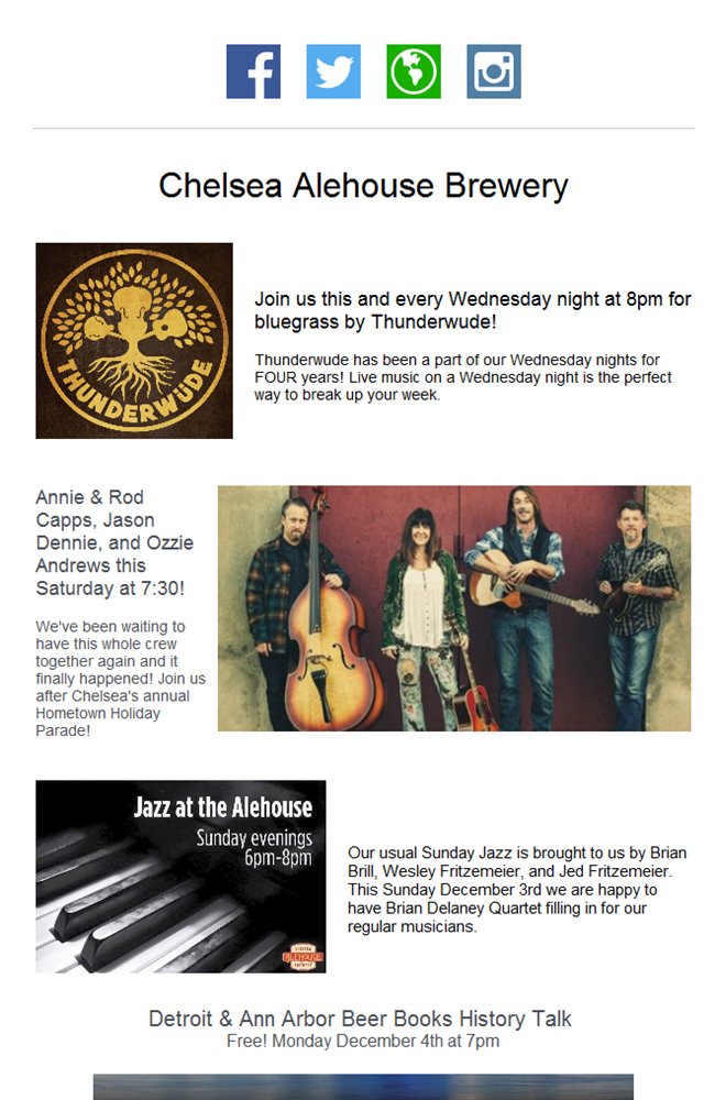 ChelseaAlehouse's tweet photo. This Week's Events and NYE with Ben Daniels Band https://t.co/uXlsxkBhiX https://t.co/yNcA6q2Bf3