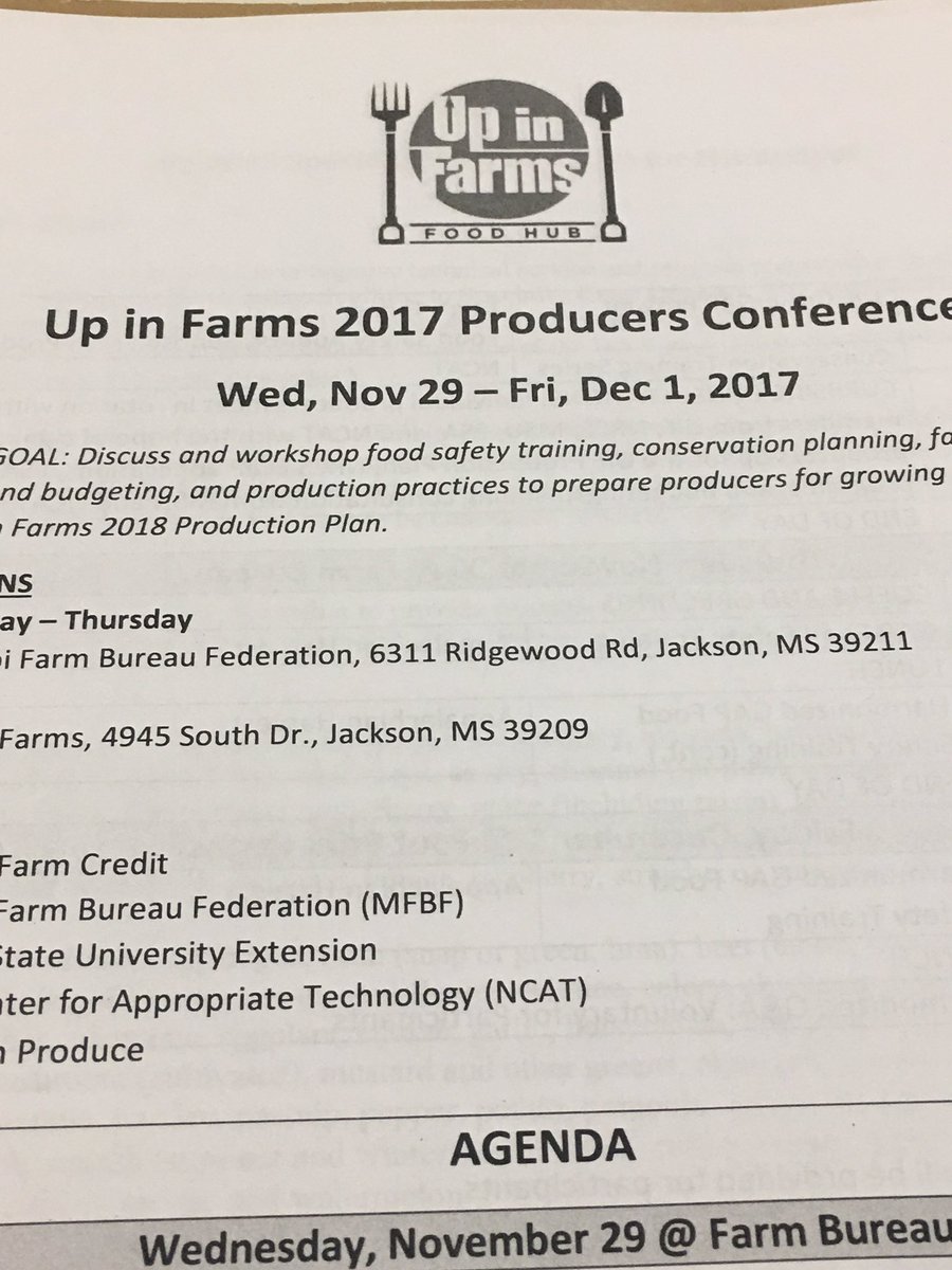 LocalFlavorMS's tweet photo. Talking how to grow profitable MS #localfoodsystems #foodhubbiz @MSUExtService @MSFarmBureau @MSfarmed @JeffGoodBRAVO https://t.co/KPqzL3weLK