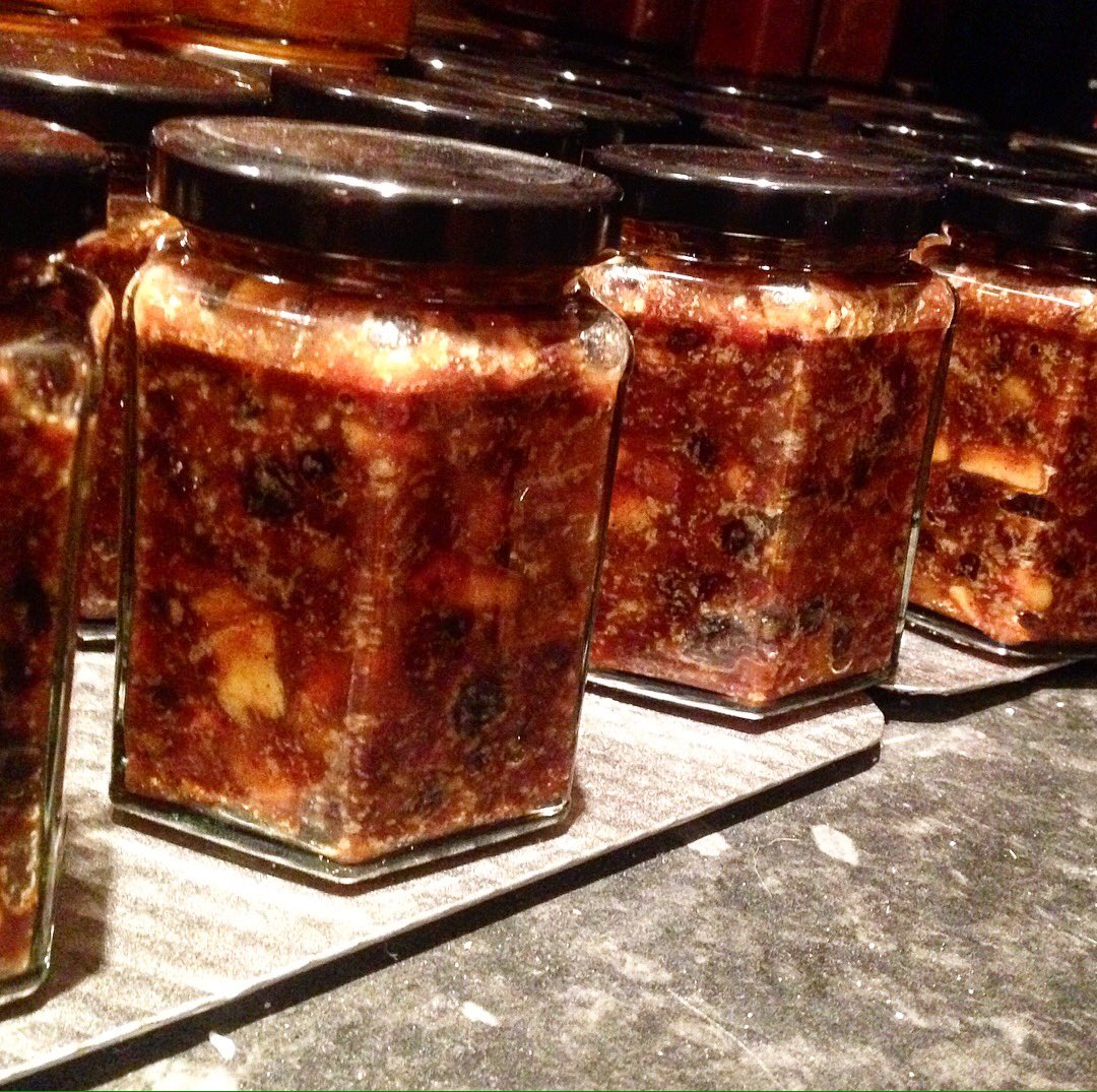 BumbleesX's tweet photo. Another 3 batches of Mincemeat with #Somerset Cider &amp; Cider Brandy in.
Now what to do with the left over Cider Brandy 😜 https://t.co/NCviV6kpP5