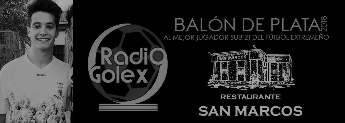 El futbolista del <a href="/EmdAceuchal/">E.M.D.  Aceuchal</a> , PABLO PLATERO (@Pablino_9 ) con 20 puntos en 16 partidos lidera el Balón de Plata 'San Marcos' al Mejor Sub 21 de Extremadura