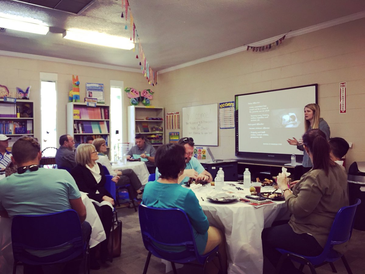 CareGiveGrow's tweet photo. HAPPENING NOW: We have 23 community leaders joining us at the MARC for a luncheon focused on Juvenile Delinquency with our friends from @yfcusa #caregivegrow #juvenilejustice #youthforchrist #duval #voidlive #givebackjax https://t.co/StWlkAt37J
