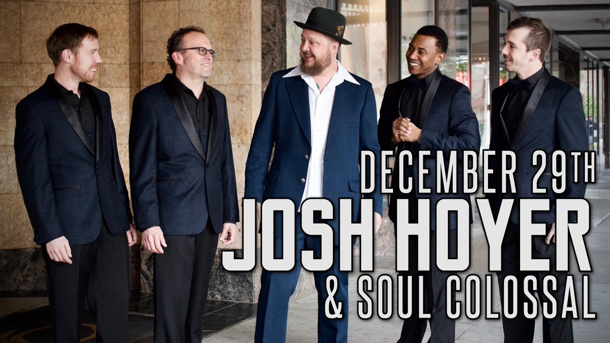 BourbonTheatre's tweet photo. ONE MONTH FROM TODAY -  @Josh_Hoyer &amp; Soul Colossal's 5th Anniversary show at the Bourbon! Tickets are available here: https://t.co/JGZbl0qFIE https://t.co/h5f8tjMcLk