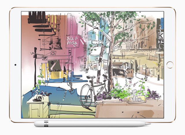 bevy_one's tweet photo. Apple Highlights Urban Sketchers Using iPad and Apple Pencil for On-Location... https://t.co/zuBCIT33cw (via juice.li) https://t.co/NCBzW95D2z
