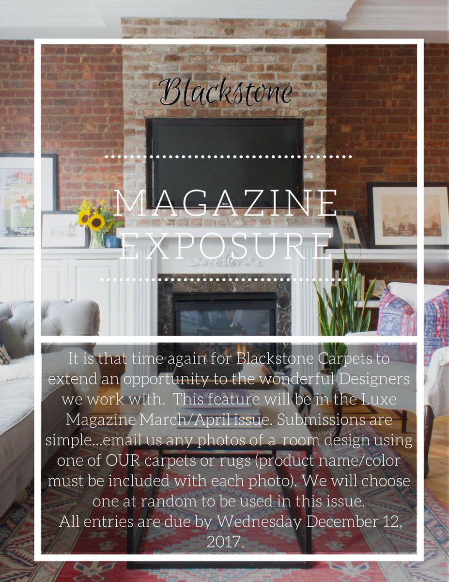 bstonecarpets's tweet photo. Last Chance to have the chance to be featured on Luxe magazine! 

#luxemagazine #promotion #pictures #interiordesigner #wholesalecompany #dallasdesign #featured #magazineexposure #senduspictures #exposure https://t.co/OmGDjcWSry