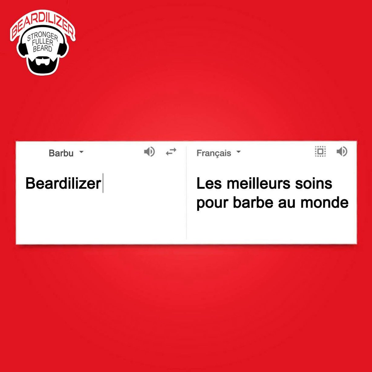 Quand tu demandes la traduction de "Beardilizer" 🤪
☘️ beardilizer-store.com ☘️